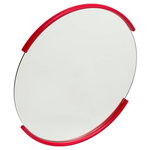 Split mirror, large, red Split mirror, large, red