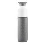 Bottiglie, Bottiglia Dopper, 0,35 L, isolata, glacier grey, Grigio