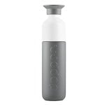 Drinking bottles, Dopper drinking bottle 0,35 L, insulated, glacier grey, Gray