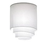 Flush ceiling lights, Vuolle plafond light, 42 cm, White