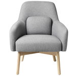 L33 Gesja armchair, light grey L33 Gesja armchair, light grey