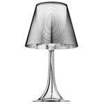 Lighting, Miss K table lamp, silver, Silver