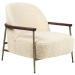 GUBI Sejour lounge chair with armrests, Artemidor001-walnut-antique b