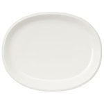 Serveware, Raami serving platter oval 35 cm, White