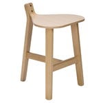 Stools, Bronco stool, lacquered oak, Natural