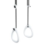 Lillagunga Rings, bianco - corda nera Lillagunga Rings, bianco - corda nera