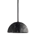 Marble pendant, black Marble pendant, black