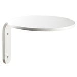 Muoto Collection Turn wall shelf, white