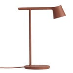 Tip table lamp, copper brown