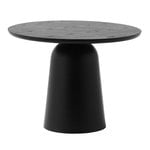 Turn side table 55 cm, black