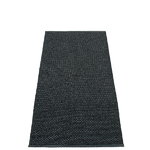 Pappelina Svea rug, 70 x 160 cm, black metallic