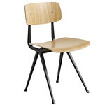 Hay Result chair, black - lacquered oak