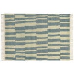 Other rugs & carpets, Pilari rug, bamboo - wool, blue - vanilla, Blue