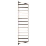 Shelving units, String side panel 75 x 20 cm, 1-pack, brown, Brown