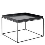 Coffee tables, Tray table large, black, Black
