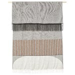 Blankets, Aymara plaid, 190 x 130 cm, pattern Grey, Grey