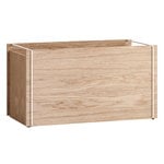 Storage Box, oak - white