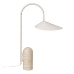 Arum table lamp, cashmere