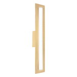 Örsjö Moon wall lamp, large, brushed brass