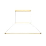 Örsjö Ray ceiling lamp, medium, brass