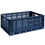 Hay Colour crate, L, navy blue