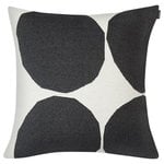 Fodere per cuscino, Fodera per cuscino Kivet 50 x 50 cm, bianco naturale - nero, Bianco e nero