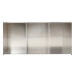 Wall shelves, Rivet Case shelf, aluminium, Silver