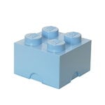 Förvaringsbehållare, Lego Storage Brick 4, light royal blue, Ljusblå