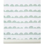 Half Moon tapetti, mintunvihreä Half Moon tapetti, mintunvihreä
