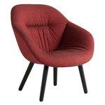 About A Lounge Chair AAL82 Soft, black stained oak - Remix 662 About A Lounge Chair AAL82 Soft, black stained oak - Remix 662