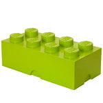Storage containers, Lego Storage Brick 8, lime, Green