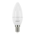 Light bulbs, LED candle bulb 6W E14 470lm, White
