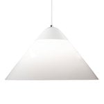 Pendant lamps, Opala Midi pendant, white, White