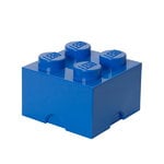 Storage containers, Lego Storage Brick 4, blue, Blue