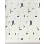 Forest wallpaper, blue/beige Forest wallpaper, blue/beige