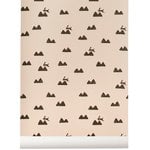 Rabbit tapetti, roosa Rabbit tapetti, roosa