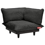 Outdoor lounge chairs, Paletti corner seat, thunder grey, Grey