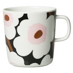 Oiva - Unikko mug 4 dl, white - green - pink Oiva - Unikko mug 4 dl, white - green - pink