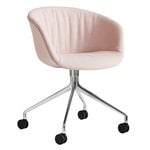 Työtuolit, About A Chair AAC25 Soft tuoli, alumiini - Mode 026, Vaaleanpunainen