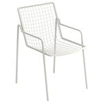 Patio chairs, Rio armchair, matt white, White