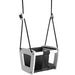 Lillagunga Lillagunga Toddler swing, white - black seat and rope