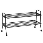 Shoe racks, Bill shoe shelf, black, Black