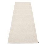 Plastic rugs, Mono rug, 85 x 260 cm, linen - vanilla, Beige