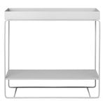 Plant stands, Plant Box, two-tier, light grey, Gray