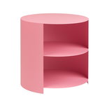 Storage units, Hide side table, light pink, Pink