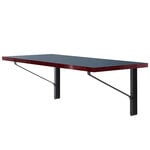 Desks, Kaari wall console REB 006, blue - red - black, Red
