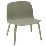 Visu lounge chair, dusty green, PU lacquer Visu lounge chair, dusty green, PU lacquer