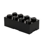 Brotdosen und Lunchboxes, Lego Lunch Box, schwarz, Schwarz
