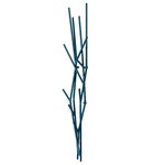 Latva wall coat rack, ocean blue Latva wall coat rack, ocean blue