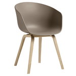 Dining chairs, About A Chair AAC22, lacquered oak - khaki, Green